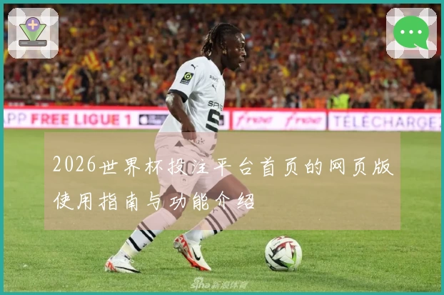 2026世界杯投注平台首页的网页版使用指南与功能介绍